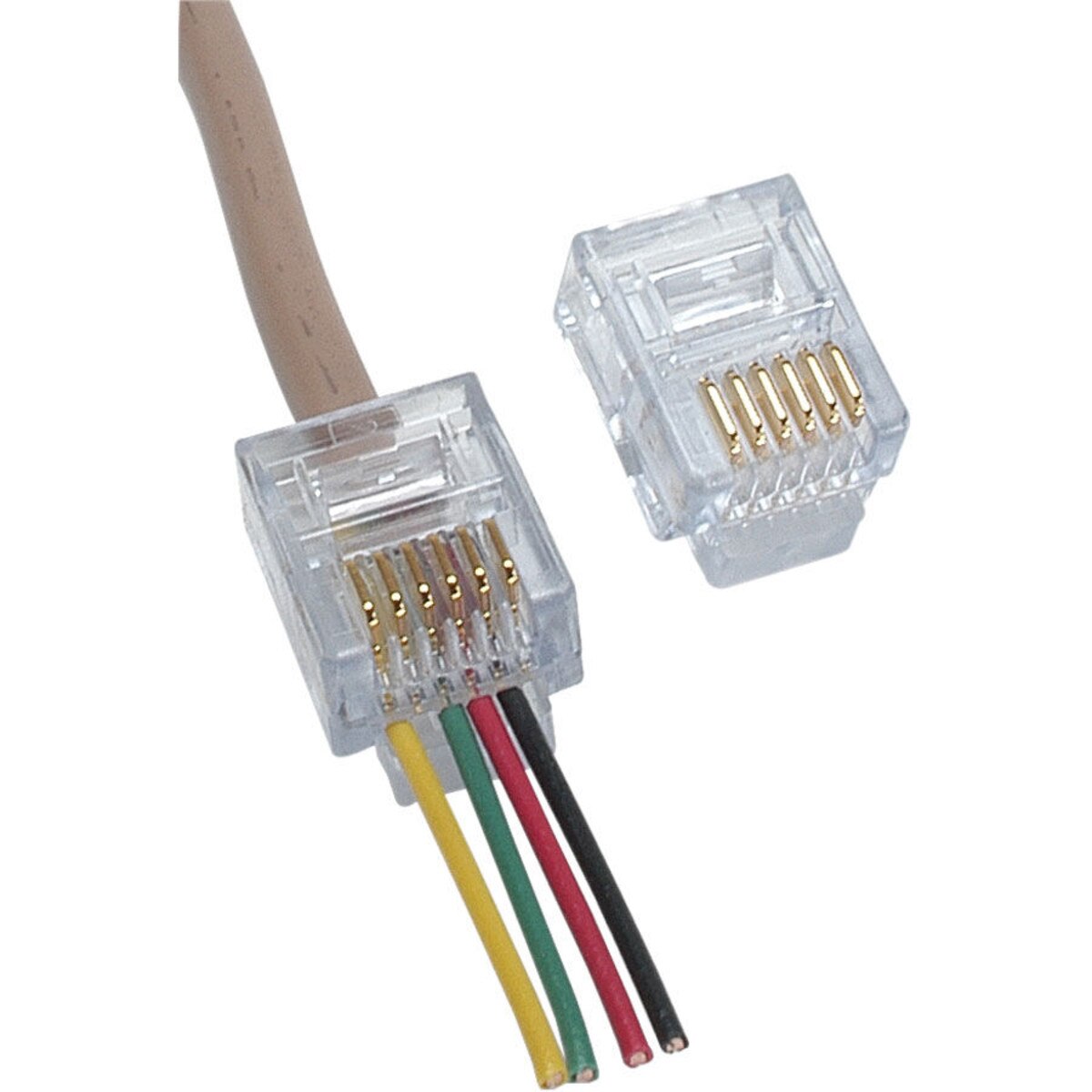 Platinum Tools 100026C EZRJ12/11 Connector 50 Pcs.